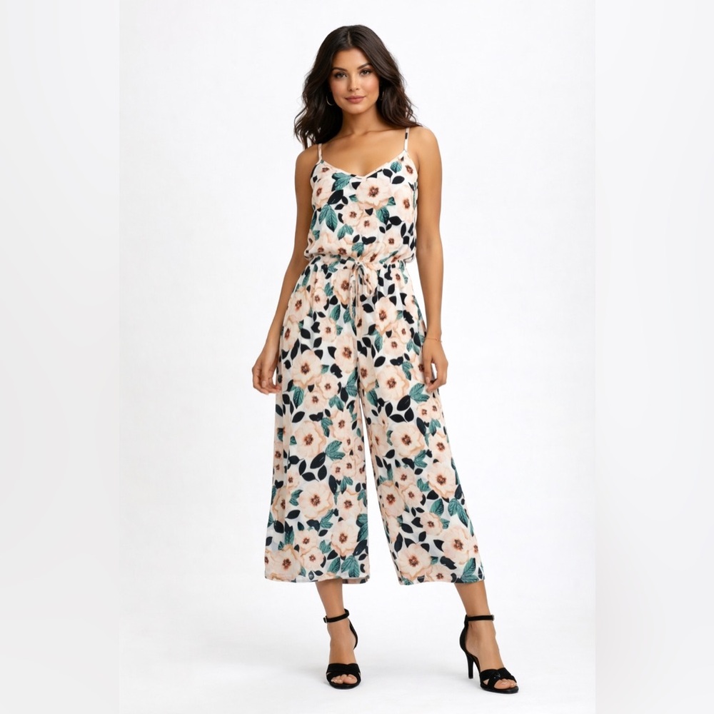 Show Me Your Mumu Margaux Floral Jumpsuit Size XS